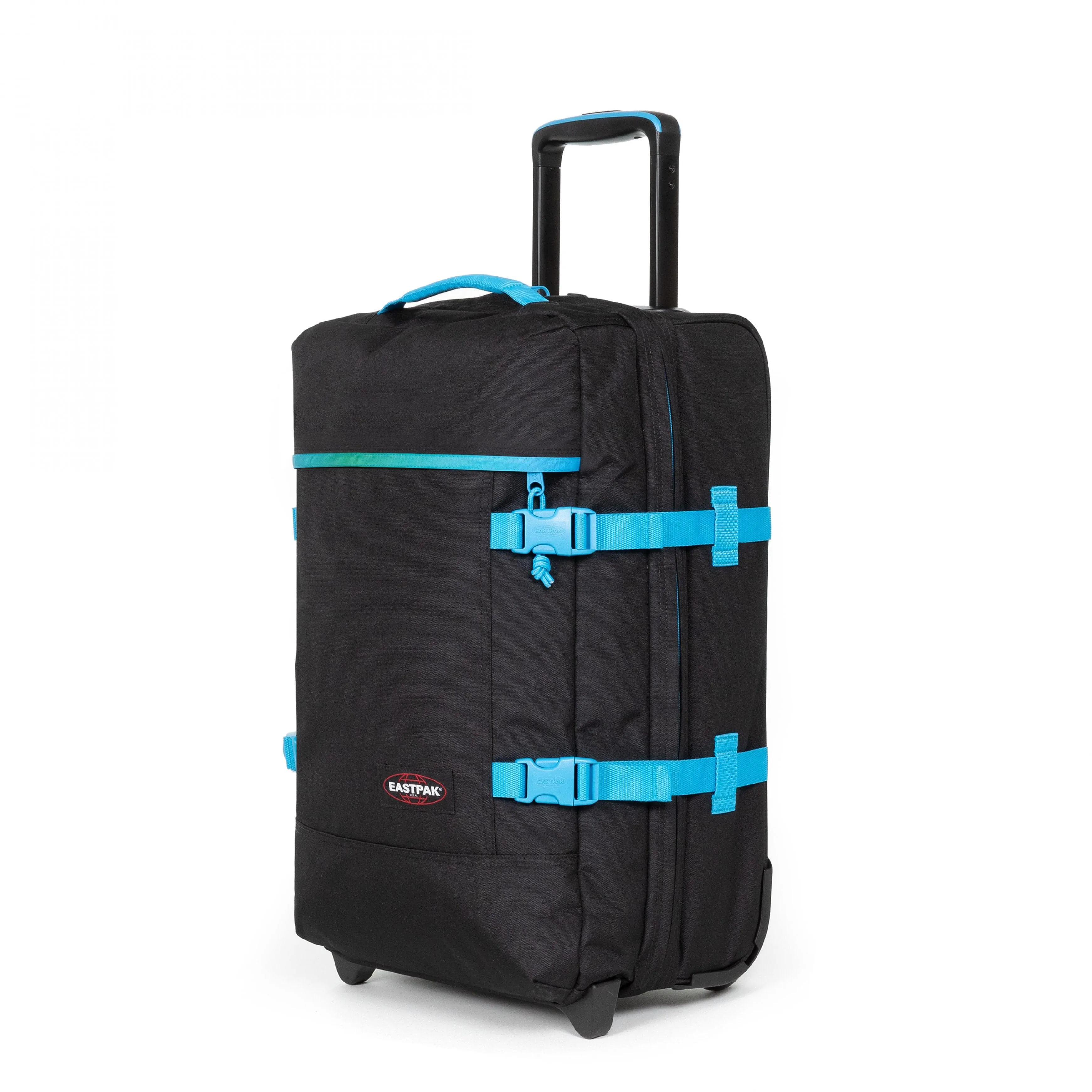 Eastpak Tranverz S Triple Denim Cabin Sized Wheeled Luggage - EK00061L26W