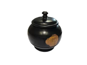 Ebony Sugar Pot