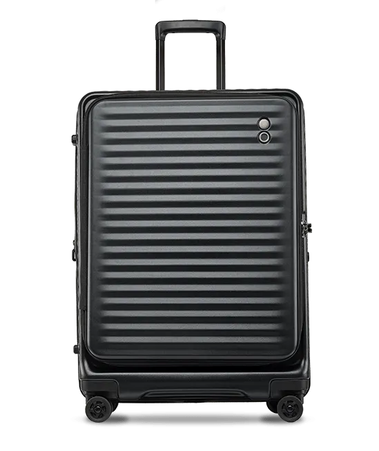 Echolac Celestra 24" Check-In Luggage Trolley Black - PC183 Black 24