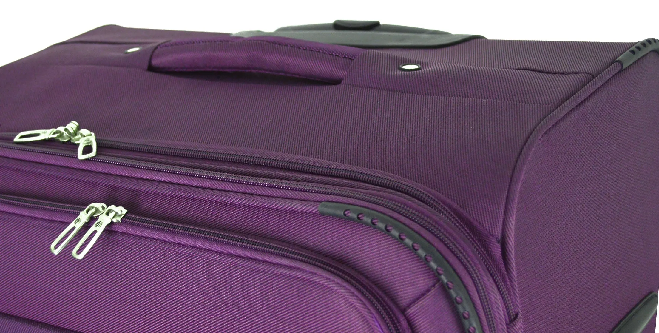 Extra Large 4 Wheel Spinner Suitcase SA93- Purple