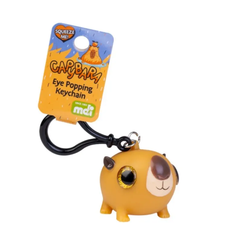 Eye Popping Keyring Capybara