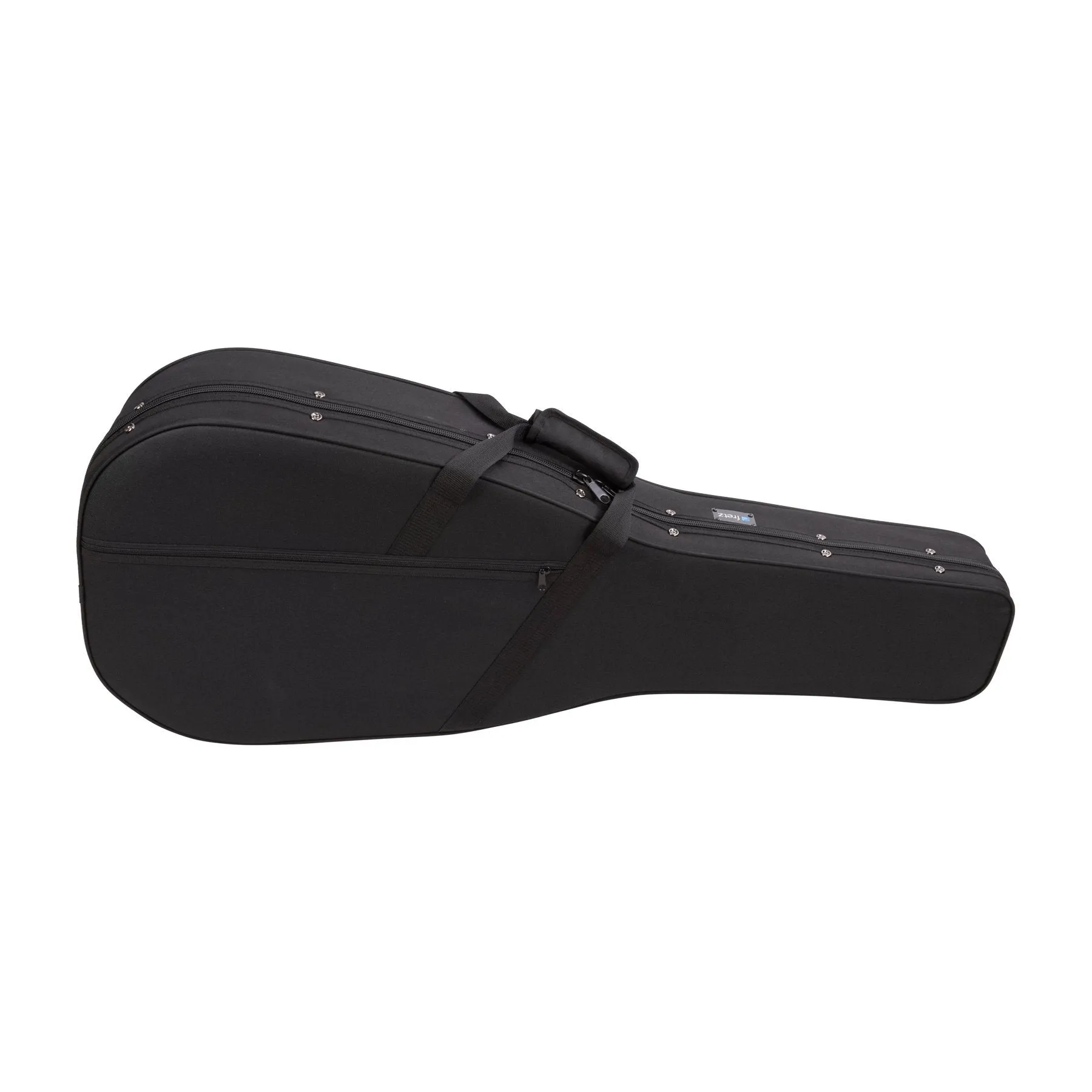 Fretz Shaped Dreadnought Acoustic Guitar Polyfoam Case (Black)