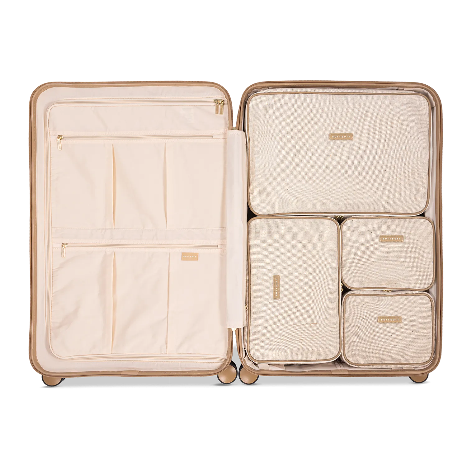 Fusion - Raw Cotton - Packing Cube Set (28 inch)