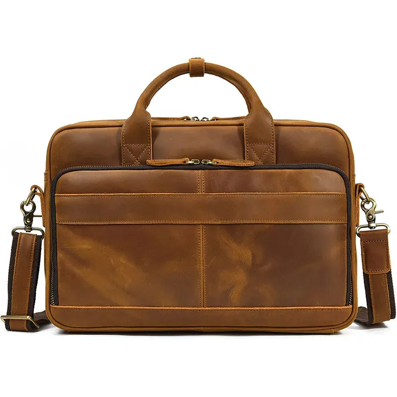 Genuine Leather Laptop Bag