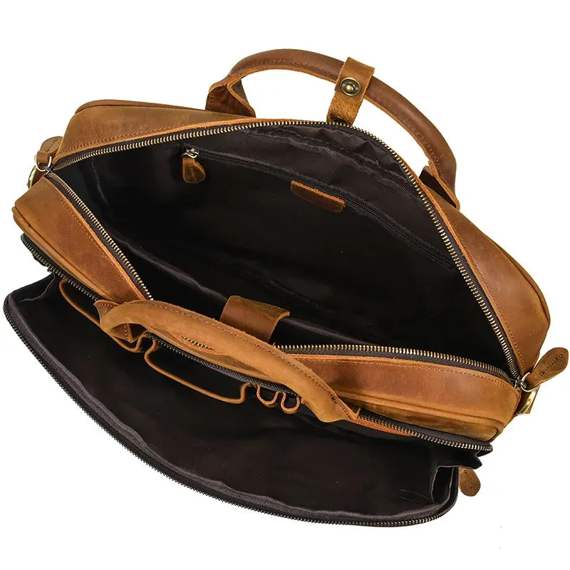 Genuine Leather Laptop Bag