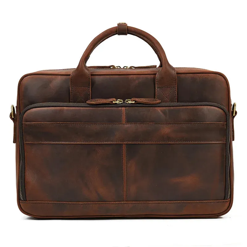 Genuine Leather Laptop Bag