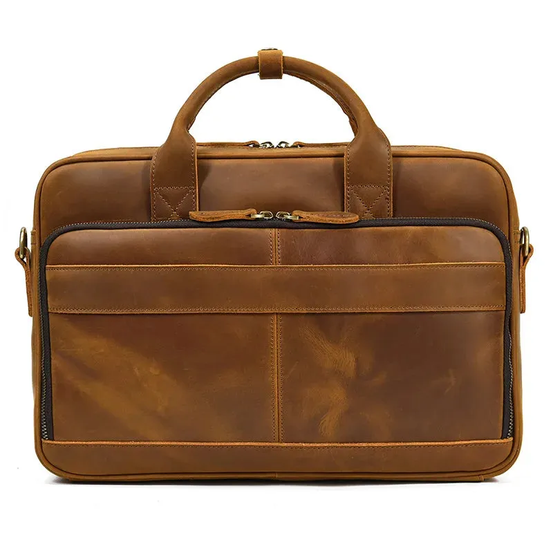 Genuine Leather Laptop Bag