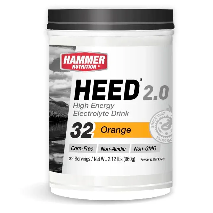 Hammer Nutrition Heed 2.0 Sports Drink Mix- 32 Serving Container