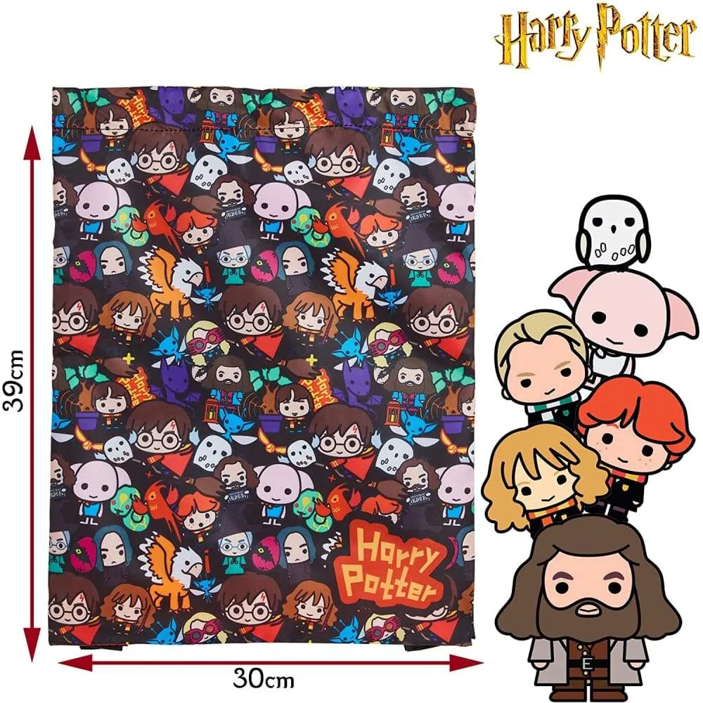 Harry Potter Drawstring Bags, Gift Idea For Kids And Teens School Or Travel Bag For Boys Or Girls