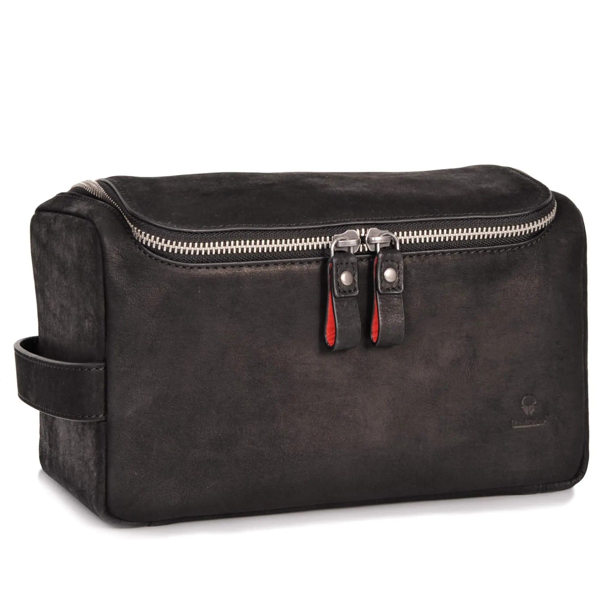 Helsinki Leather Toiletry Bag I Genuine Leather Wash Bag For Men And Women