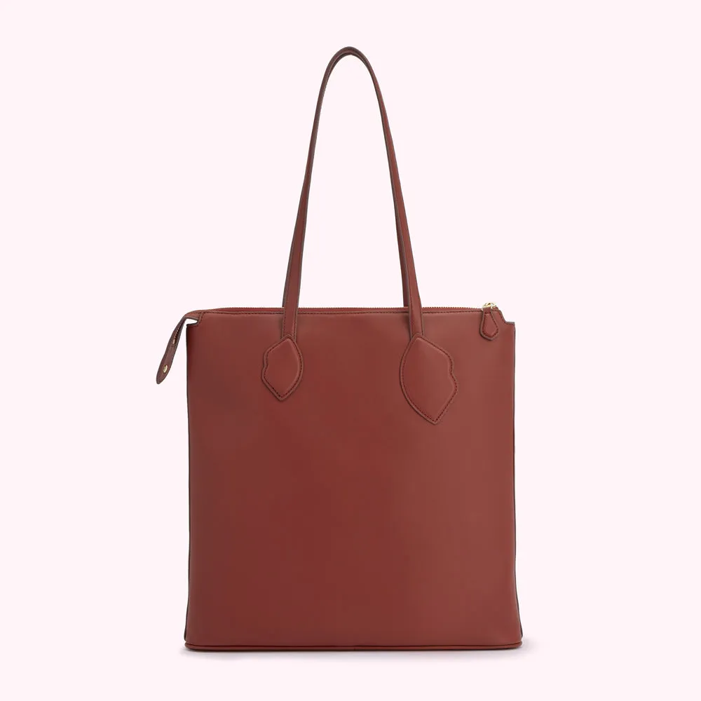 HENNA DOUBLE LIP CERI TOTE BAG