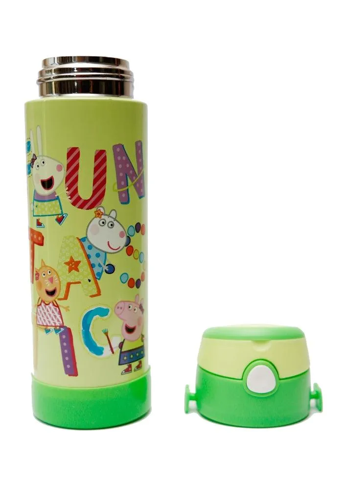 Insulated  Peppa Pig kids sipper bottle LUCAS - 500 ml Stainless steel