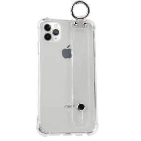 iPhone 11 Pro Clear TPU Case with Hand Strap