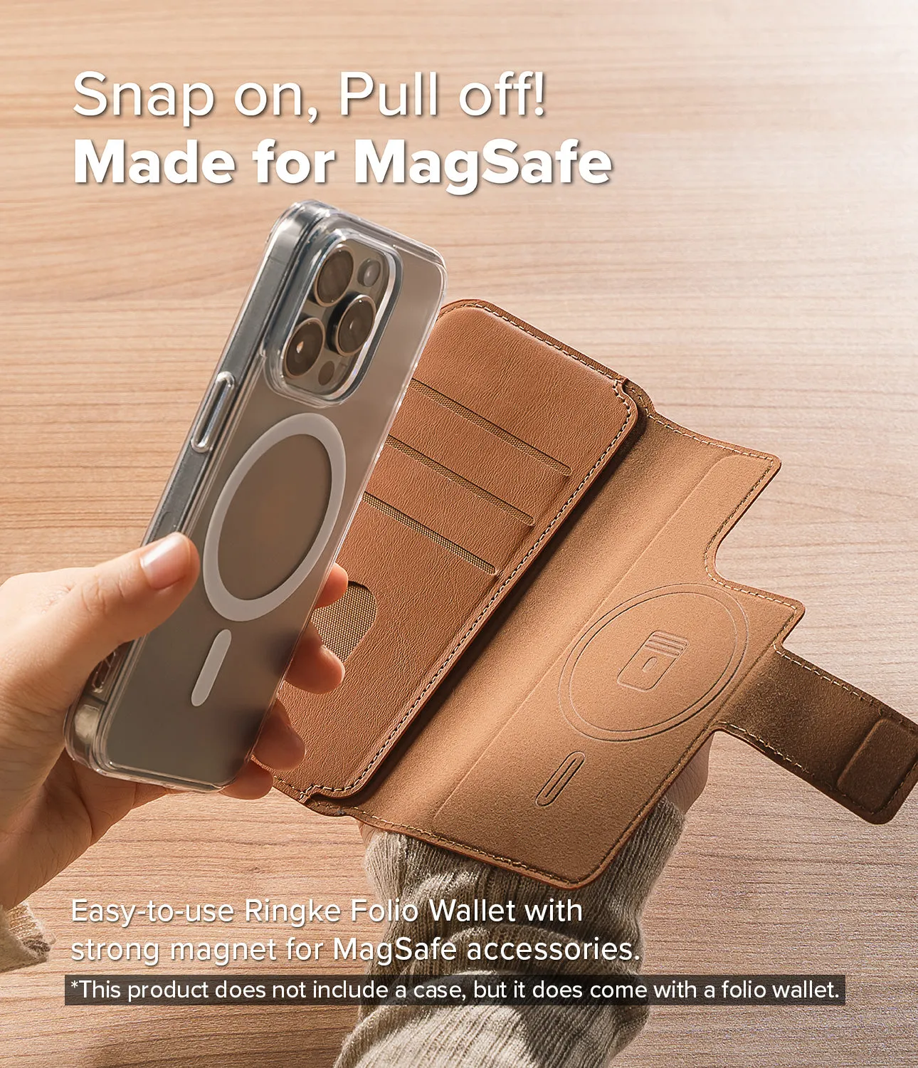 iPhone & Pro MagSafe Cover | Folio Wallet Magnetic