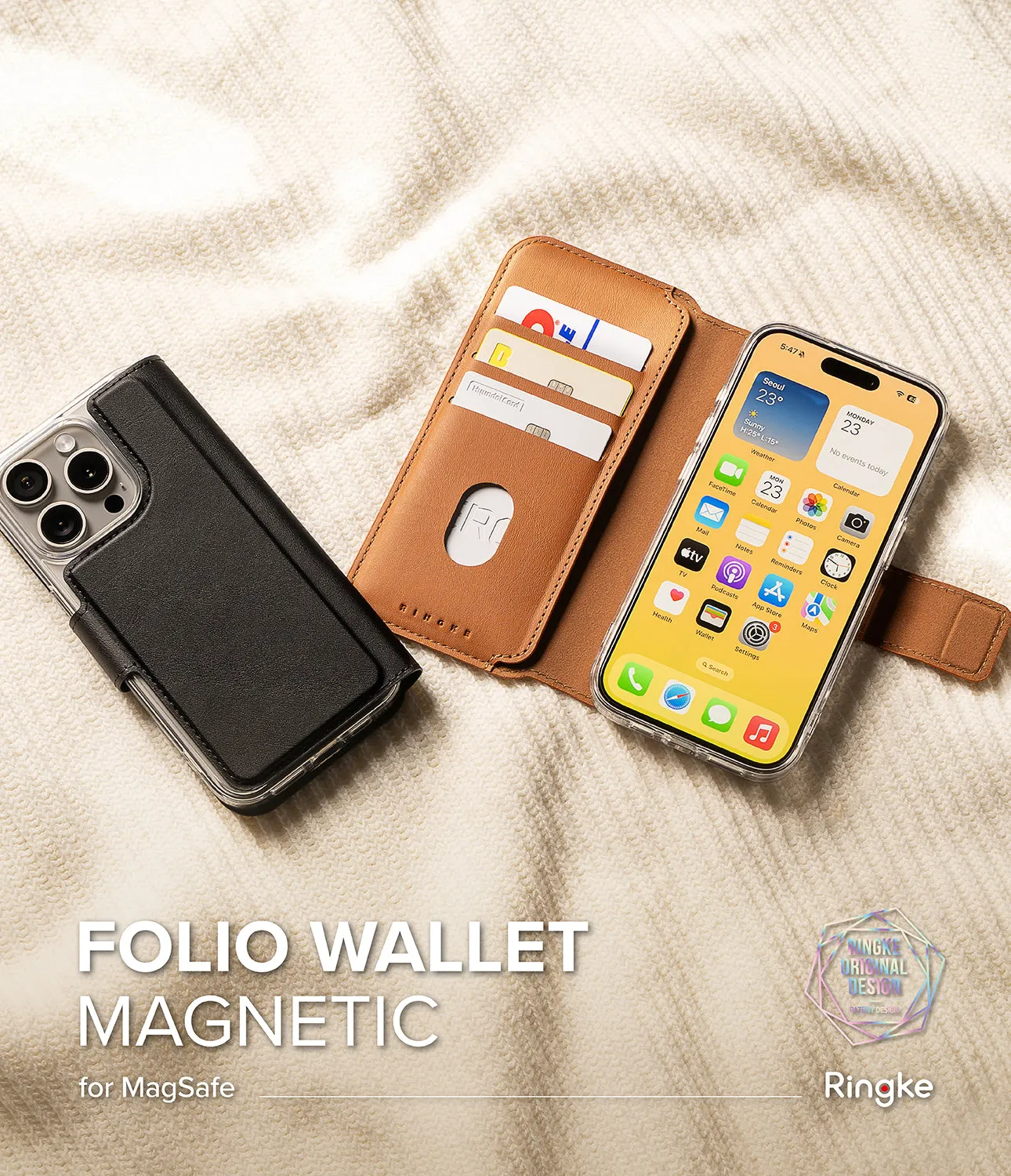 iPhone & Pro MagSafe Cover | Folio Wallet Magnetic