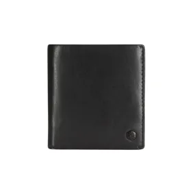 Jekyll & Hide Slim Bifold Card Holder With Coin - Black