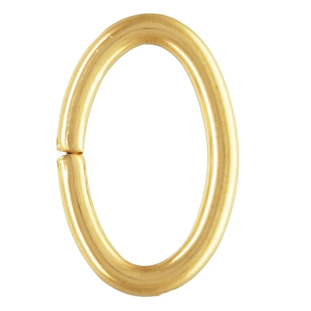 Jump Ring - Round - Gold Plated - 12mm x 1.5mm - Qty 100