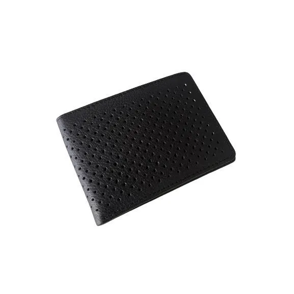 Kyle Leather Perforated Bifold Wallet