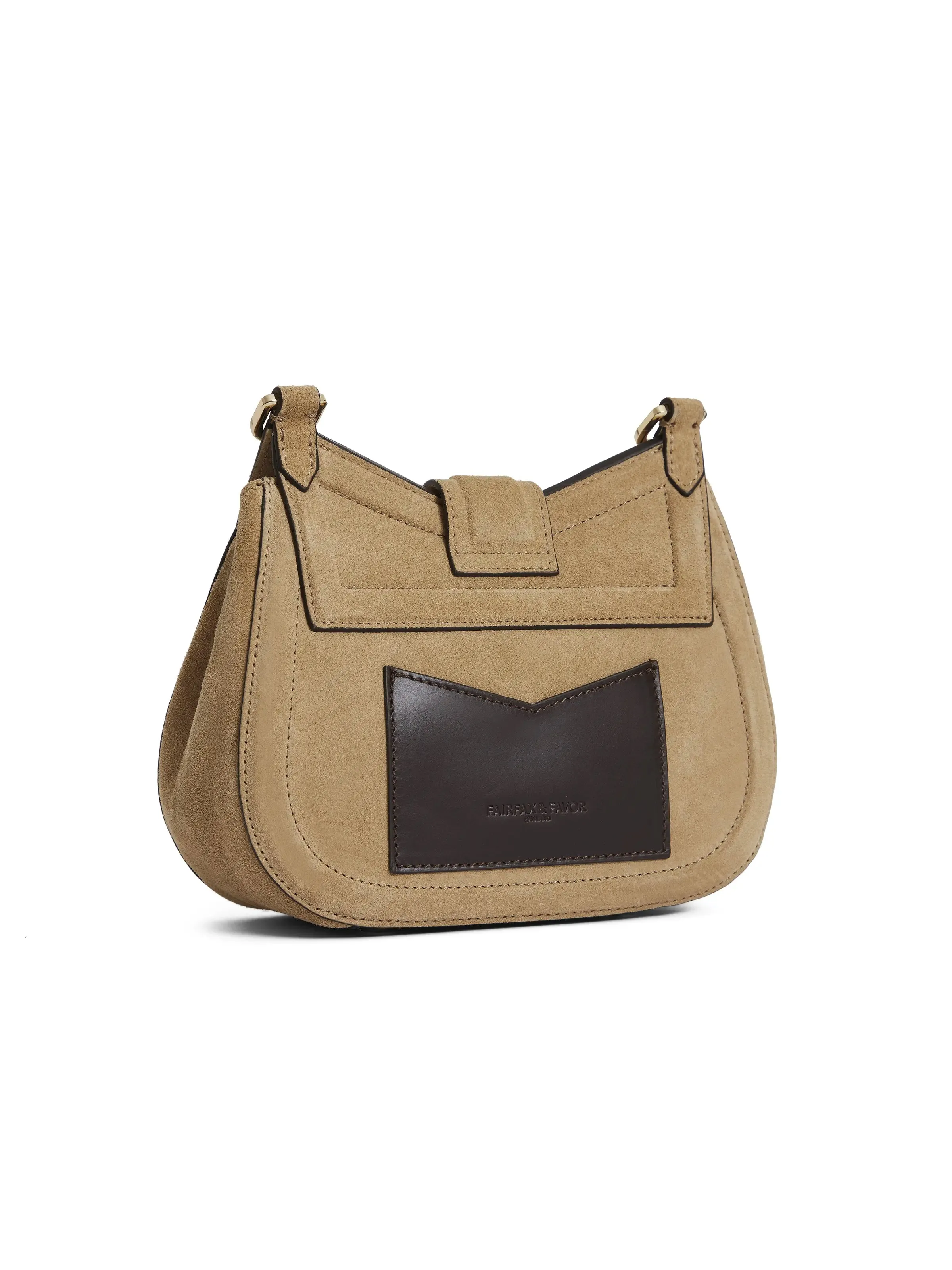 Langham Messenger Bag - Caramel Suede