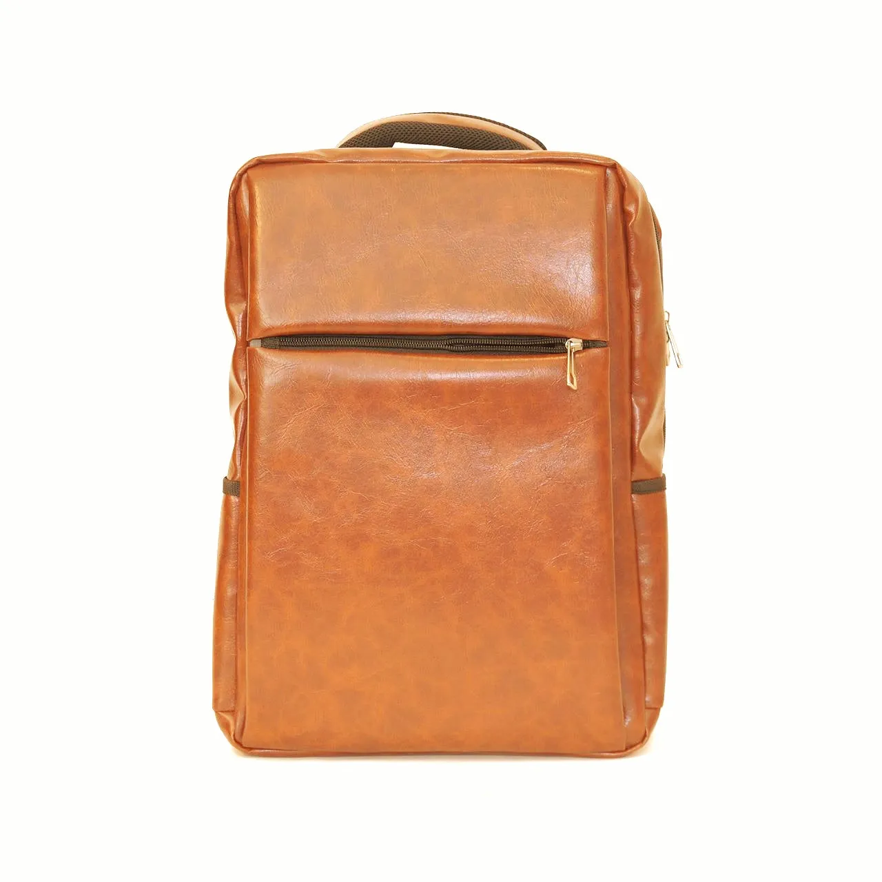 LAPTOP BAG Tan Brown (PU Leather)