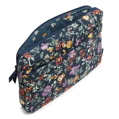 Laptop Organizer - Fresh-Cut Floral Green