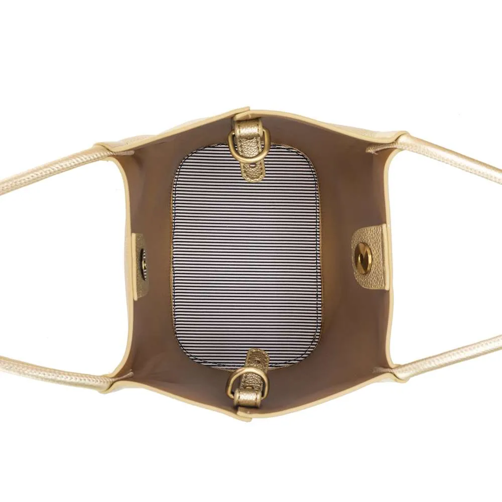 Lara Mini Handbag Gold