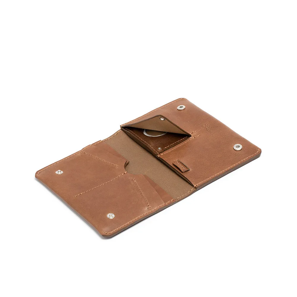 Leather AirTag Travel Wallet