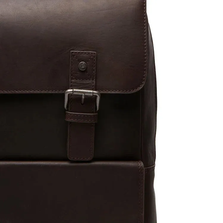 Leather Backpack - The Chesterfield Brand Malta Brown