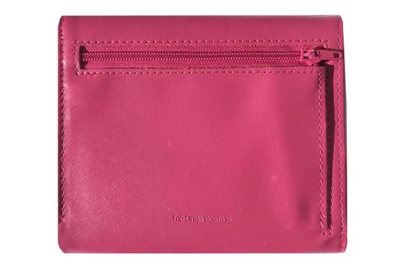 Leather Trixie Fuchsia