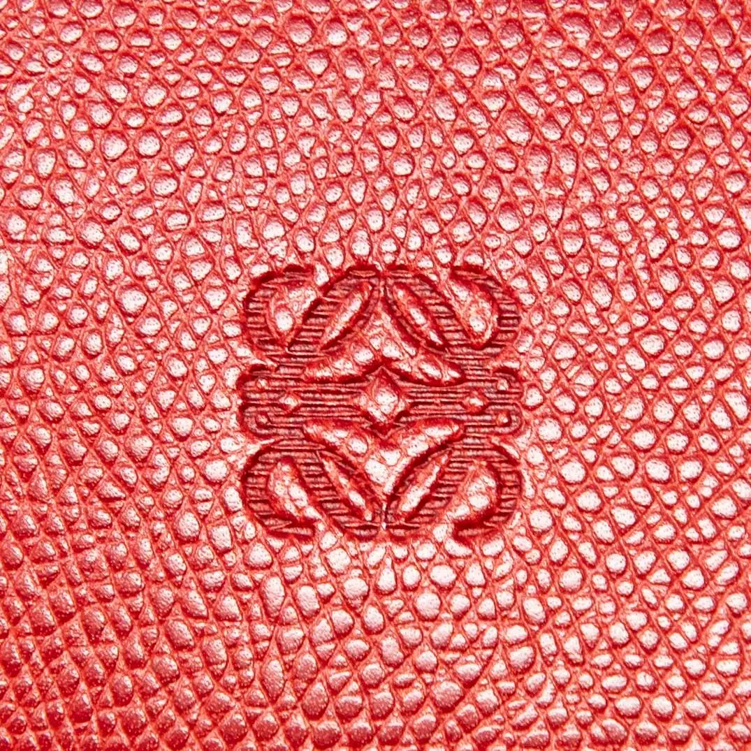 Loewe Red Compact Wallet