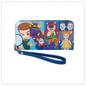 Loungefly Pixar Toy Story Villains Zip Around Wristlet Wallet