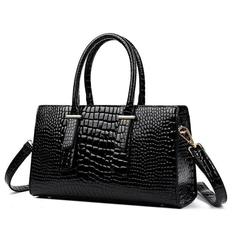 LovelyRLovely Women's Retro Crocodile Pattern Bag