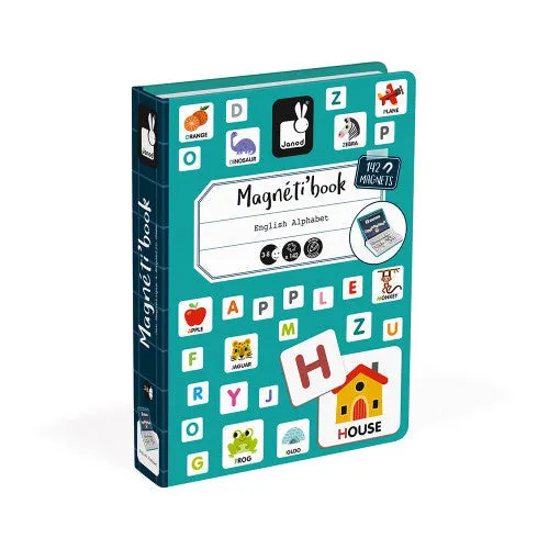 Magnetic Book, English Alphabet