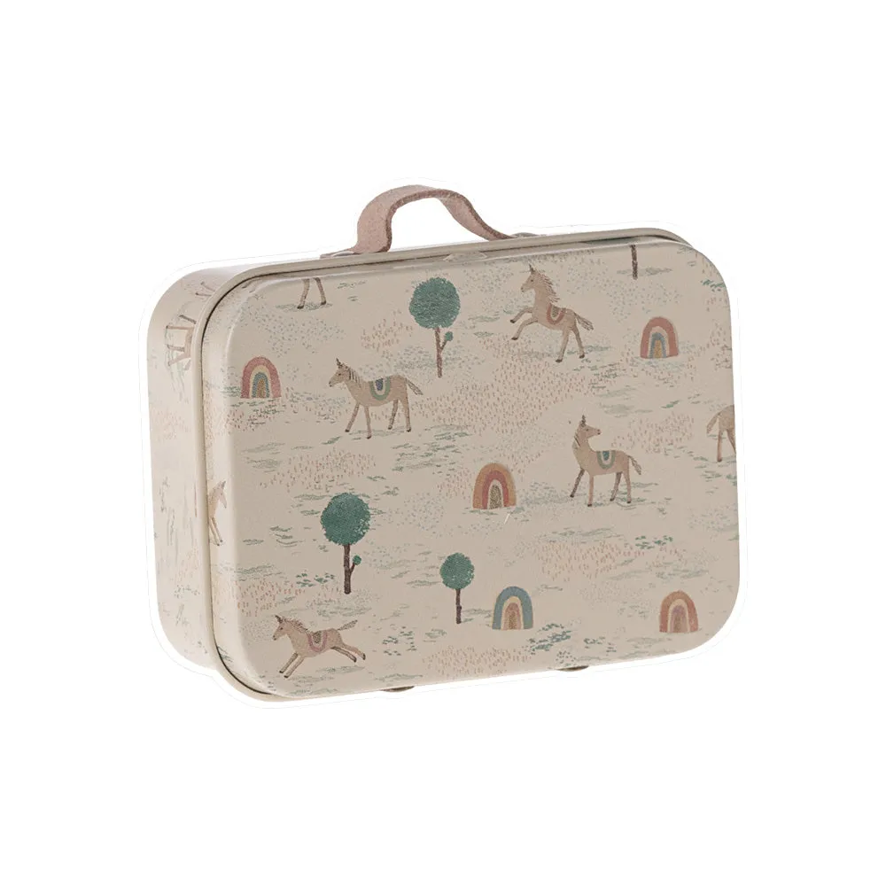 Maileg Suitcase, Micro - Des licornes