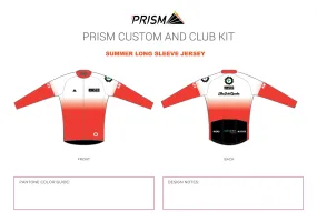 Men's Criterium Jersey - Race Fit Summer Longsleeve Jersey