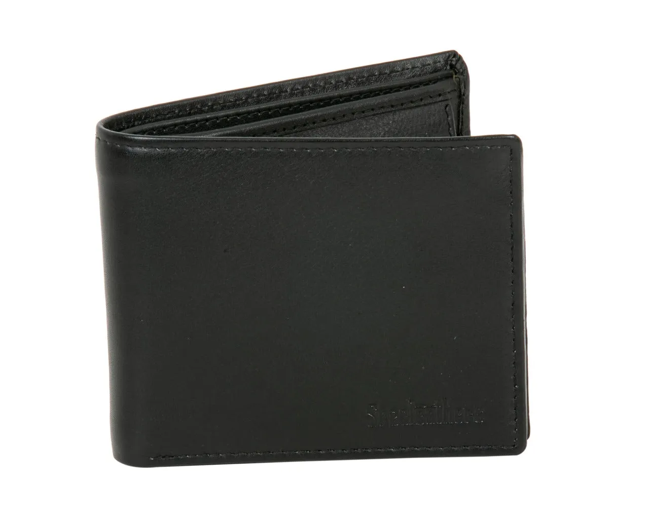 MENS LEATHER WALLET 95422 (BLACK)