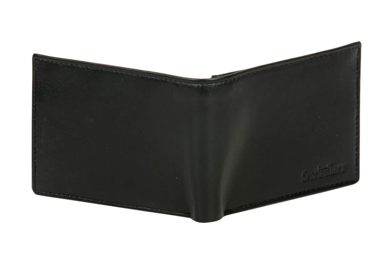 MENS LEATHER WALLET 95422 (BLACK)