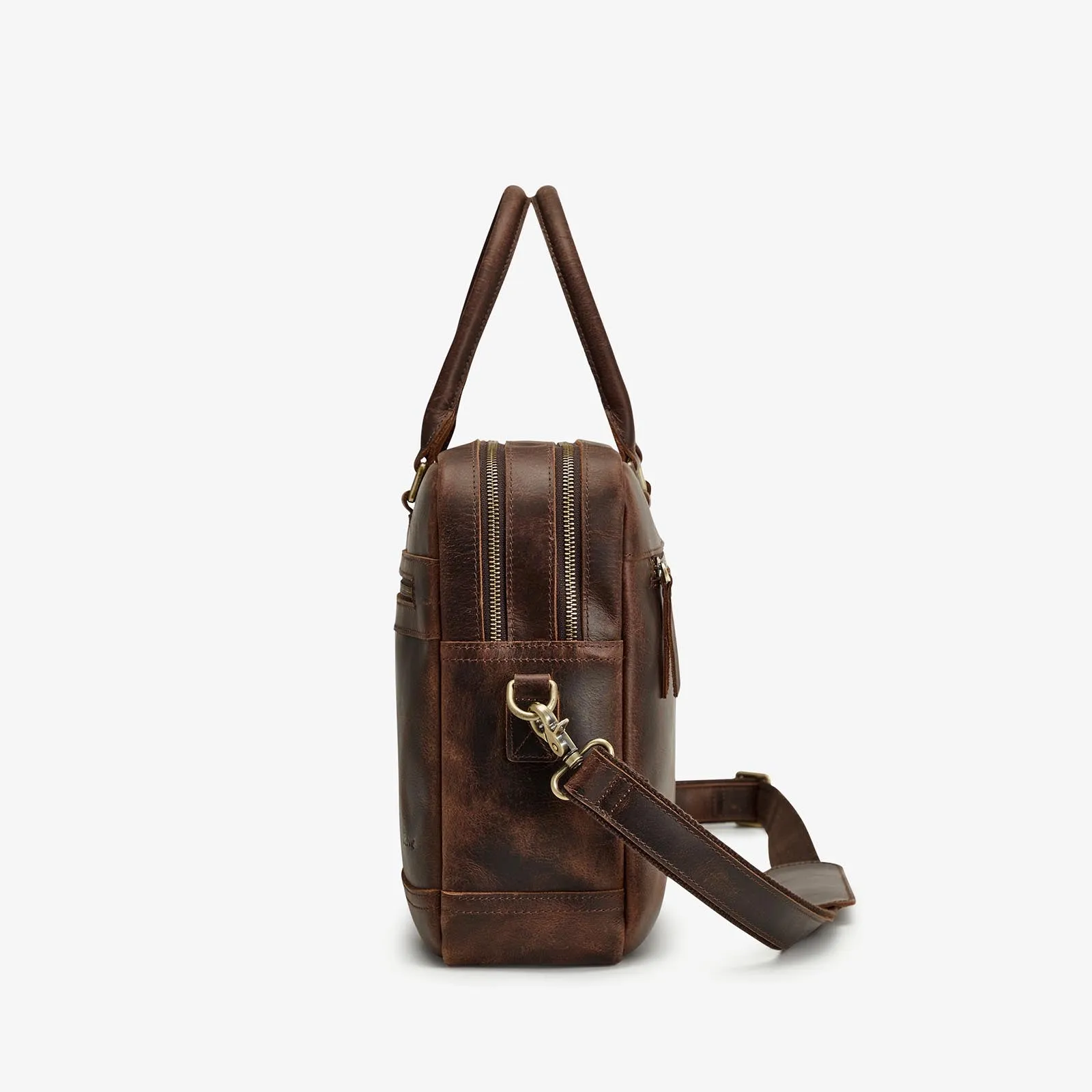 Men's Vintage Leather Laptop Bag