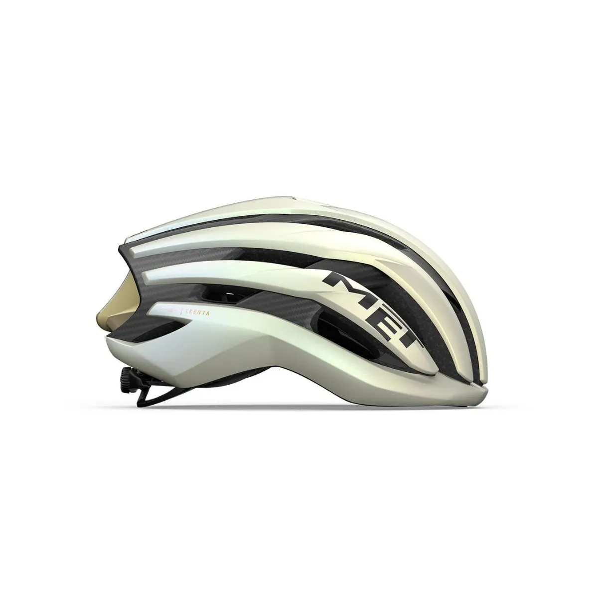 MET Trenta 3K Carbon MIPS Gold Black Helmet