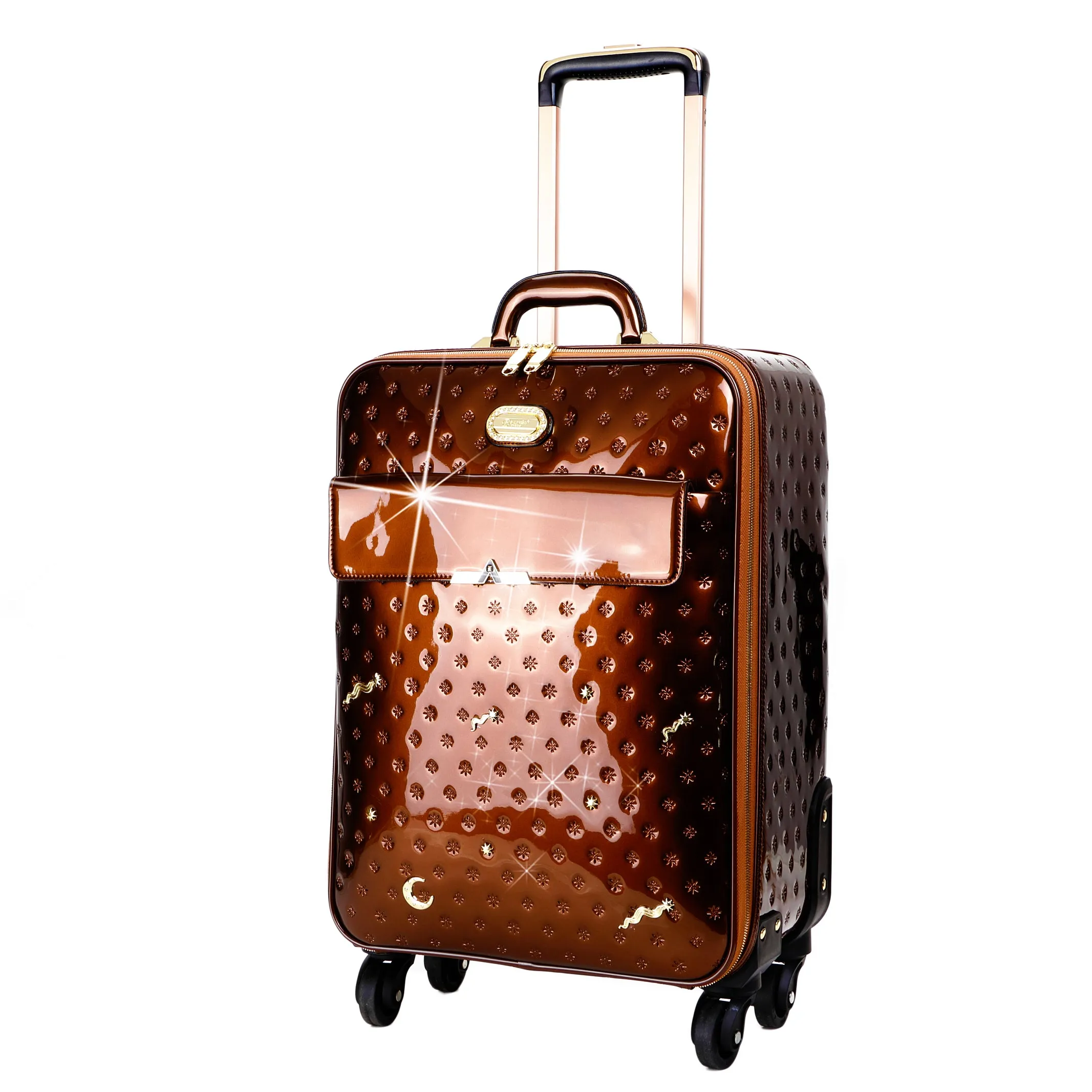 Meteor Sky Underseat Travel Luggage with Spinners