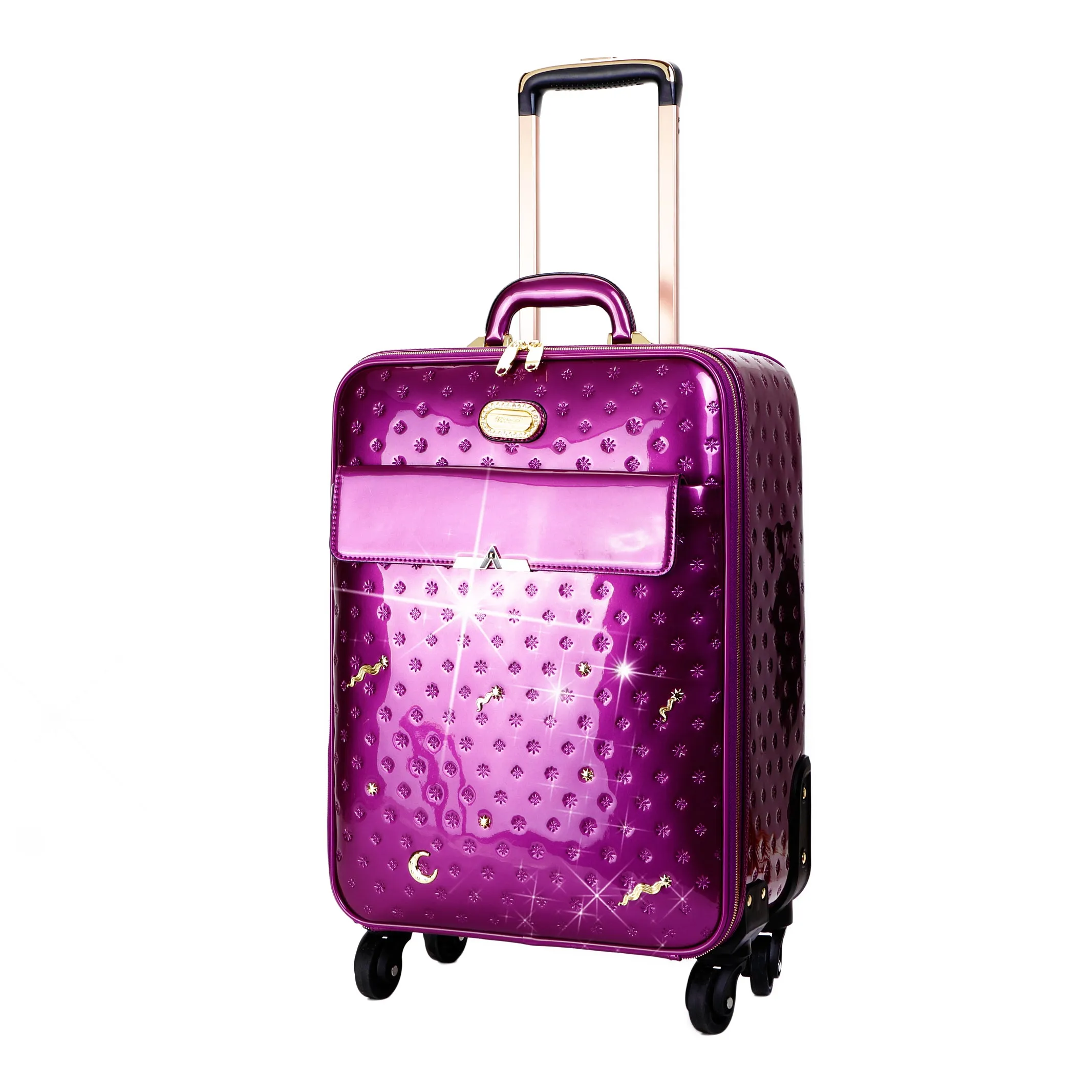 Meteor Sky Underseat Travel Luggage with Spinners