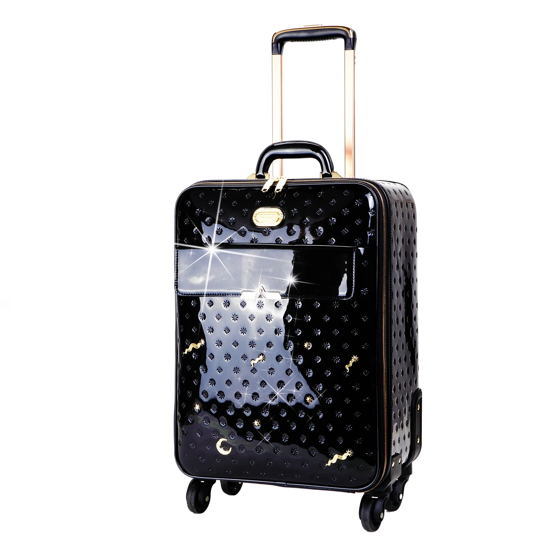 Meteor Sky Underseat Travel Luggage with Spinners