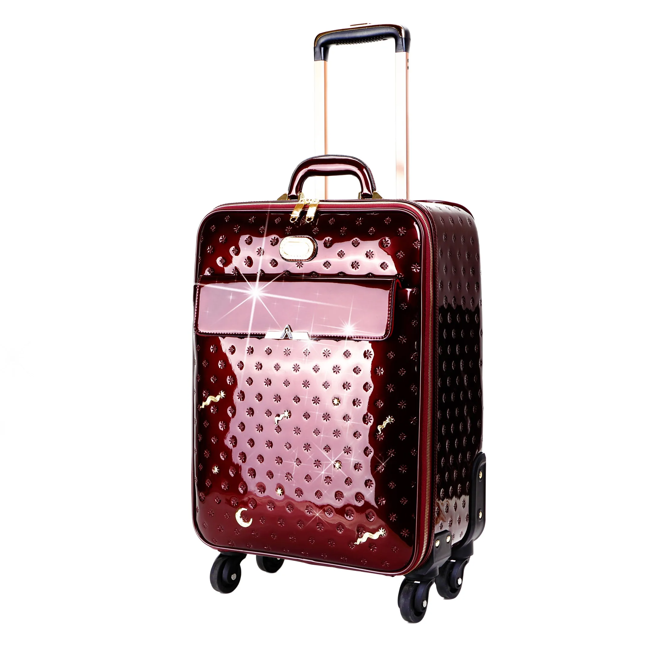 Meteor Sky Underseat Travel Luggage with Spinners