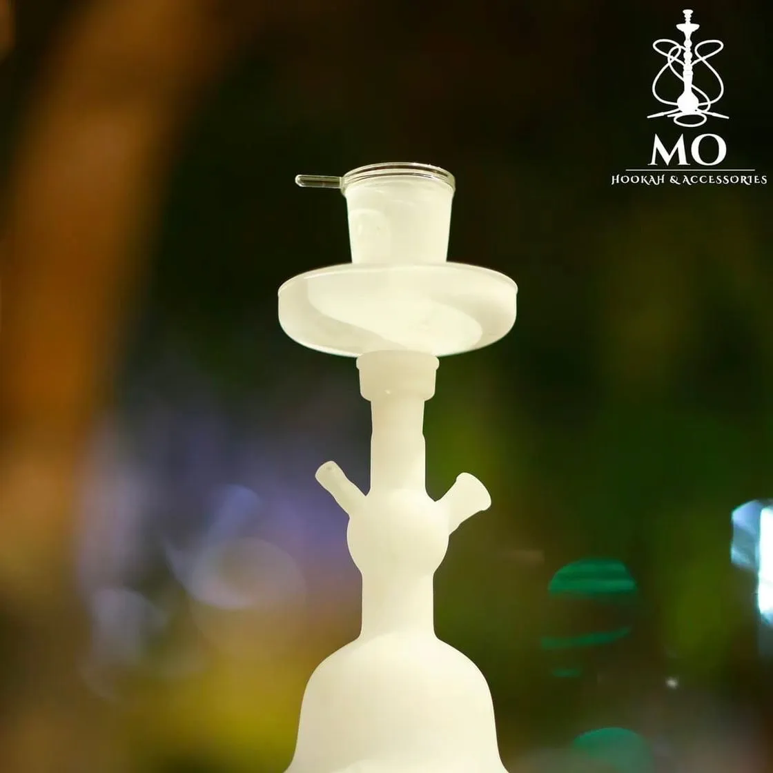 MO Glass Shisha Mono  - ارجيلة ام او الزجاجية مونو