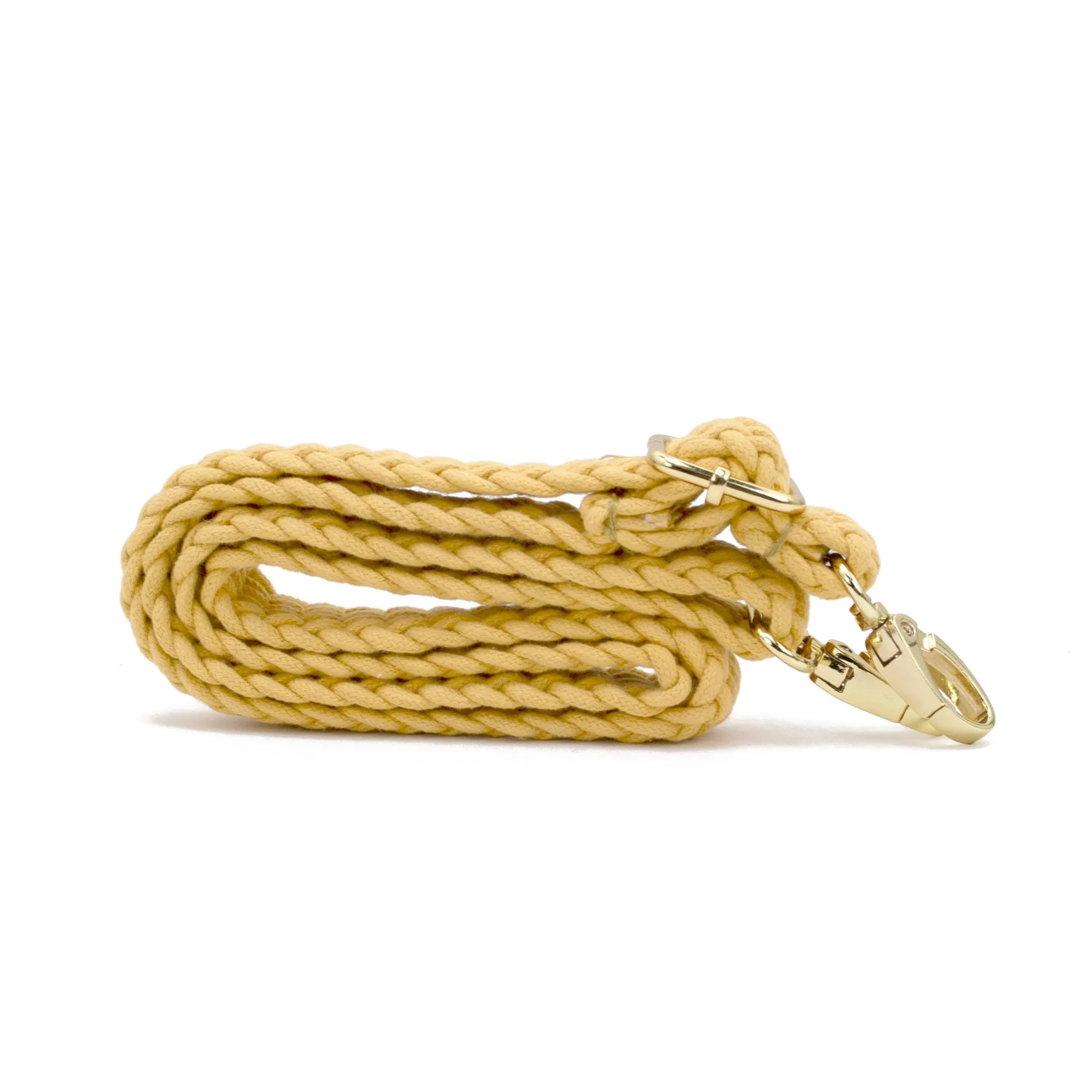 Mustard Braided Strap