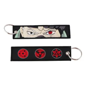 Naruto Kakashi Embroidery Keychain | Otakumise