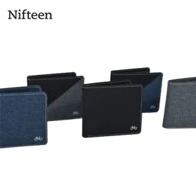 Nifteen London Billfold Wallet W/ Coin Purse And Card Flap