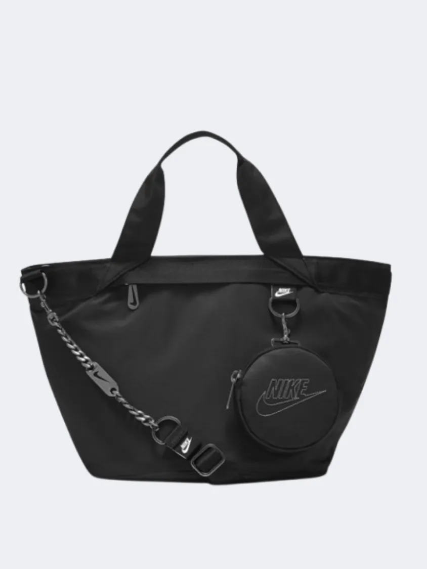 Nike Sportswear Futura Luxe Tote Women Lifestyle Bag Black/Light Grey