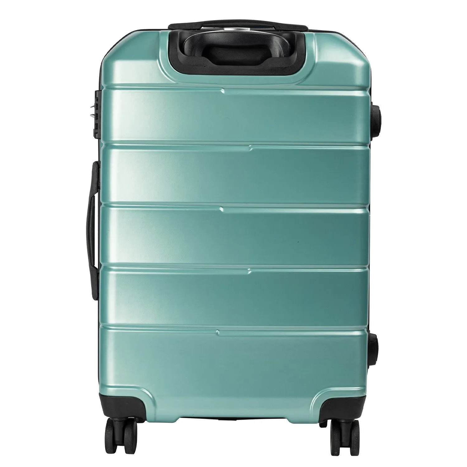 Olympus Artemis Hard Shell ABS PC Luggage Set in Electric Teal (3 Piece Set)