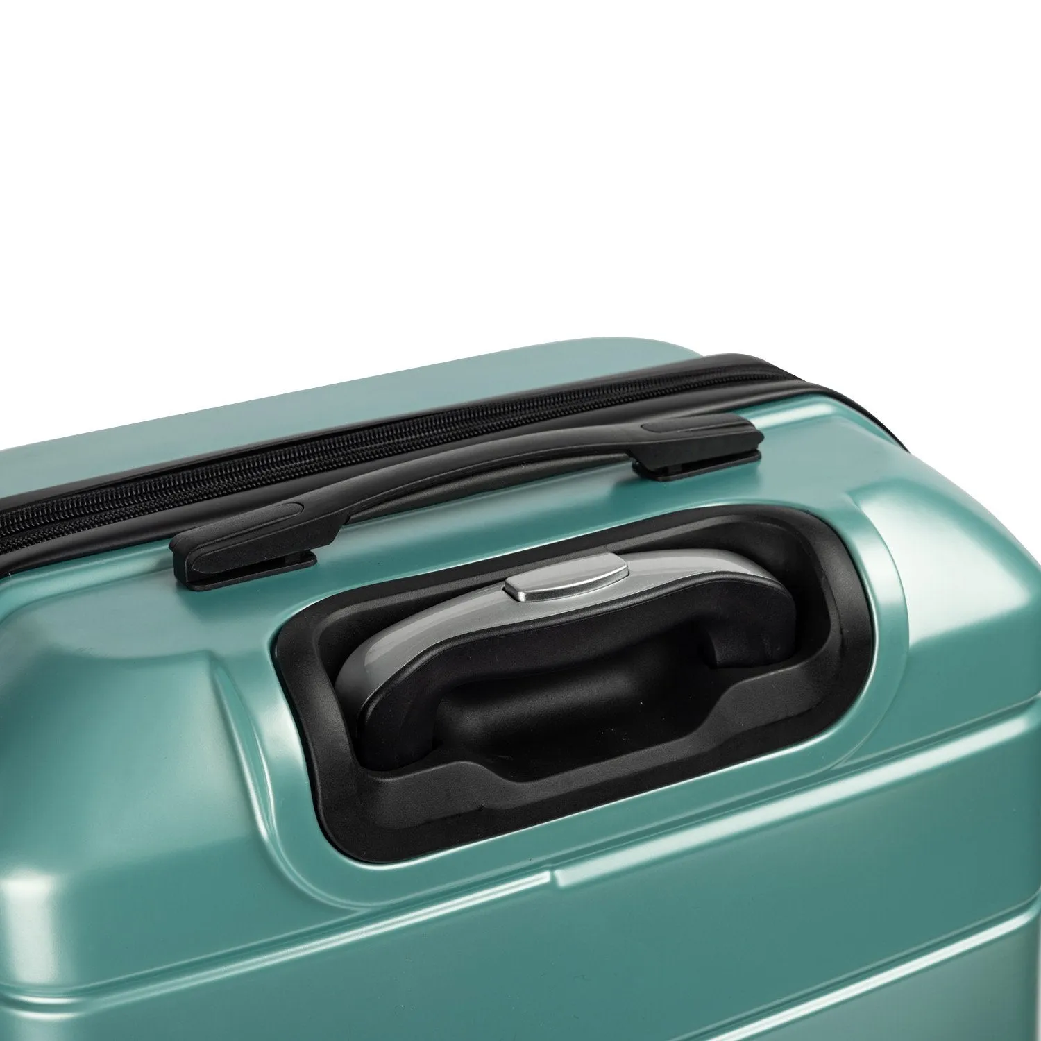 Olympus Artemis Hard Shell ABS PC Luggage Set in Electric Teal (3 Piece Set)